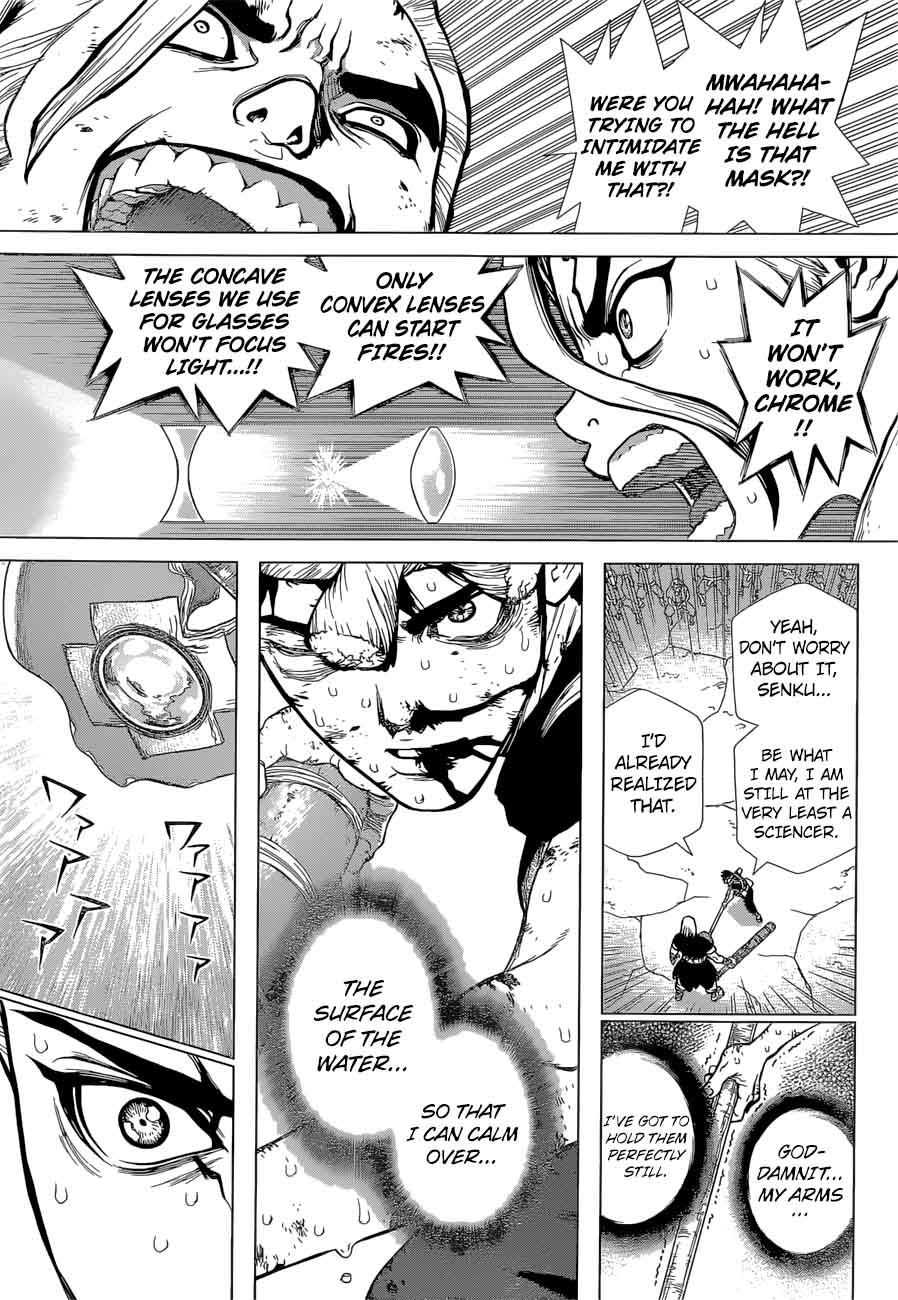 Dr. Stone Chapter 38 page 3 - Chapter 38: Master of Flame