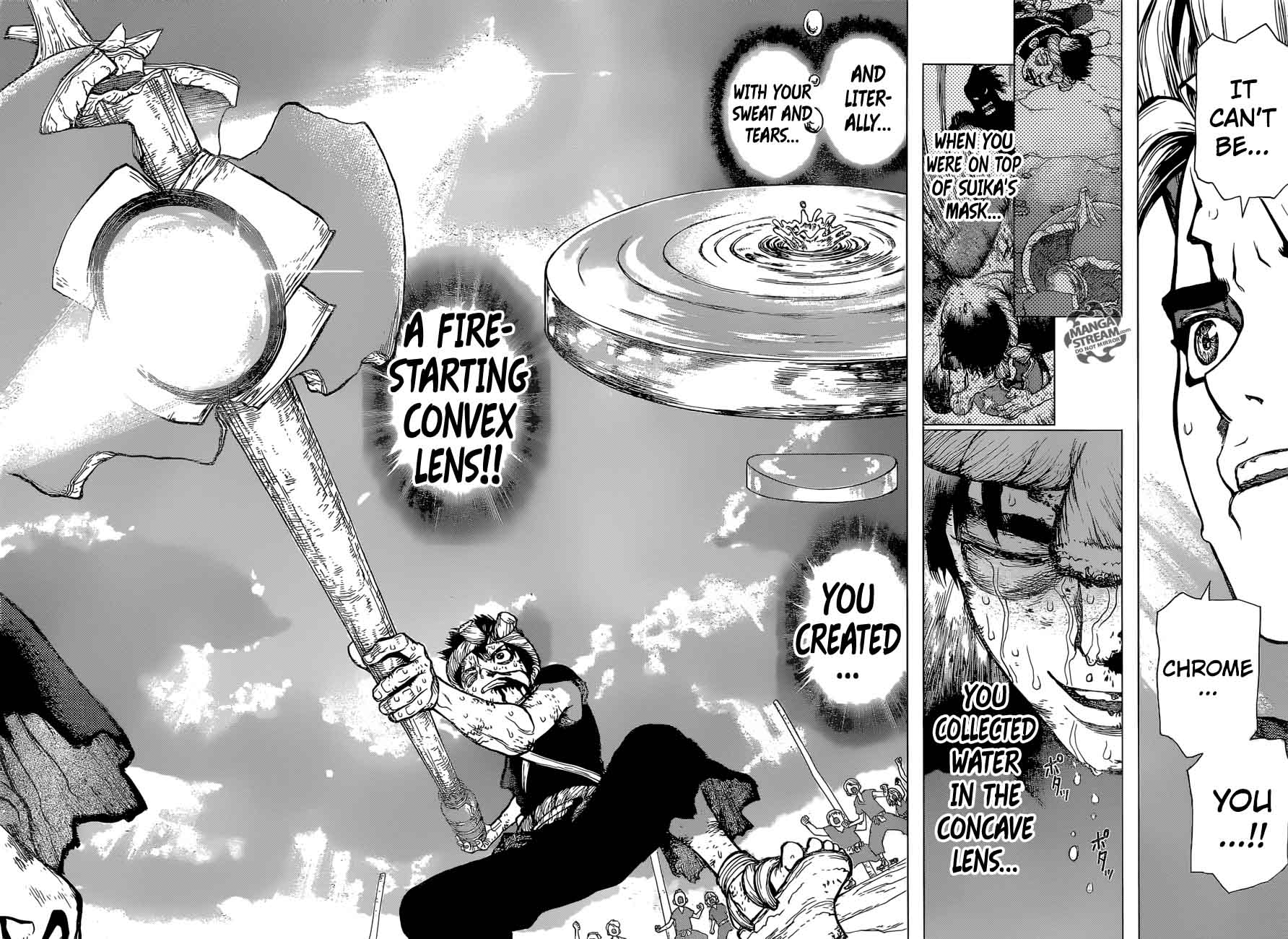 Dr. Stone Chapter 38 page 4 - Chapter 38: Master of Flame