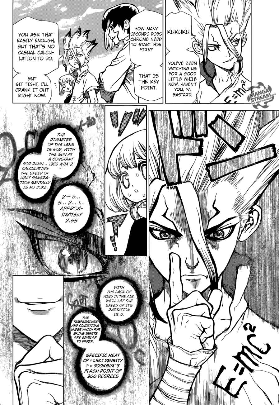 Dr. Stone Chapter 38 page 6 - Chapter 38: Master of Flame