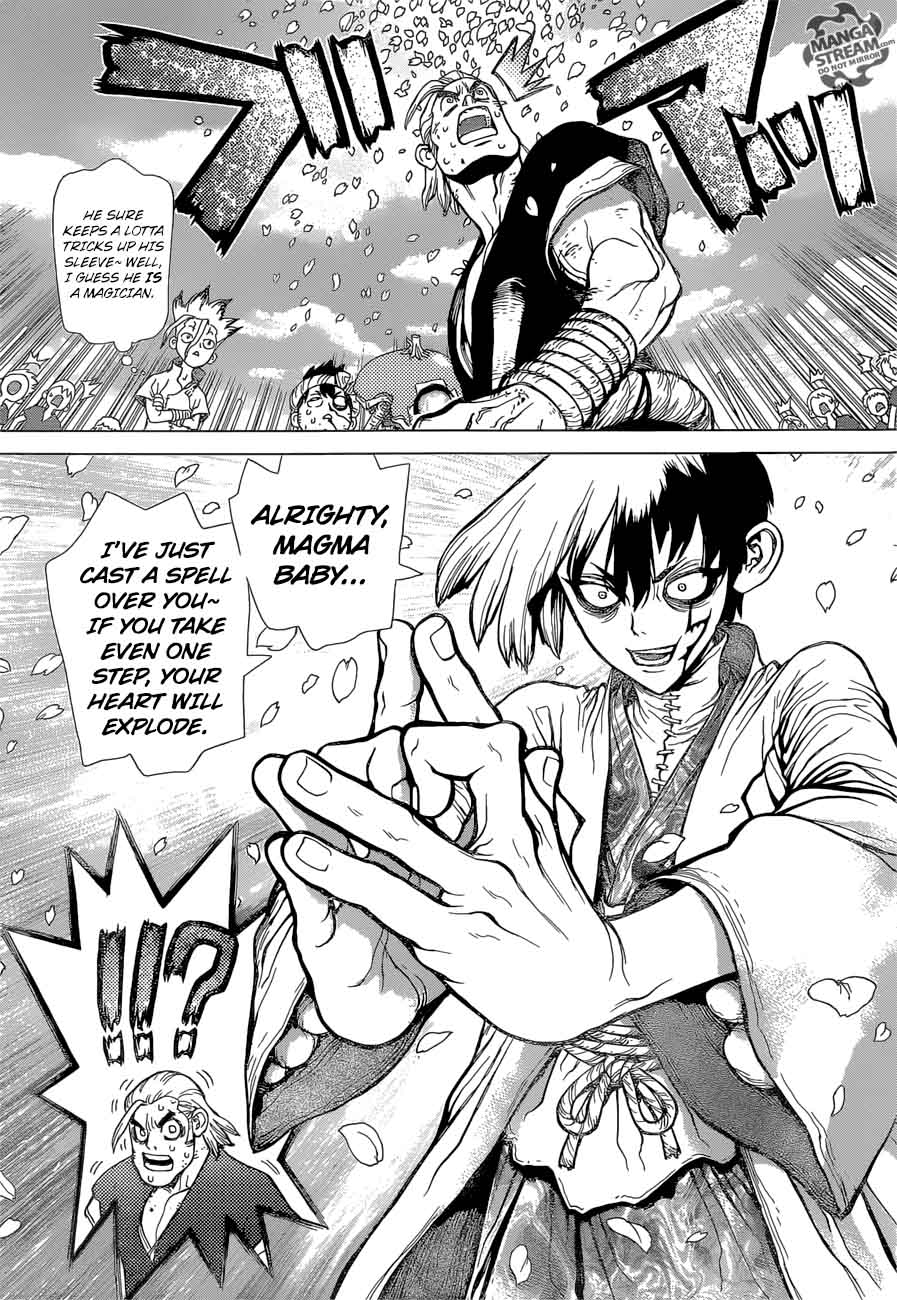 Dr. Stone Chapter 38 page 9 - Chapter 38: Master of Flame