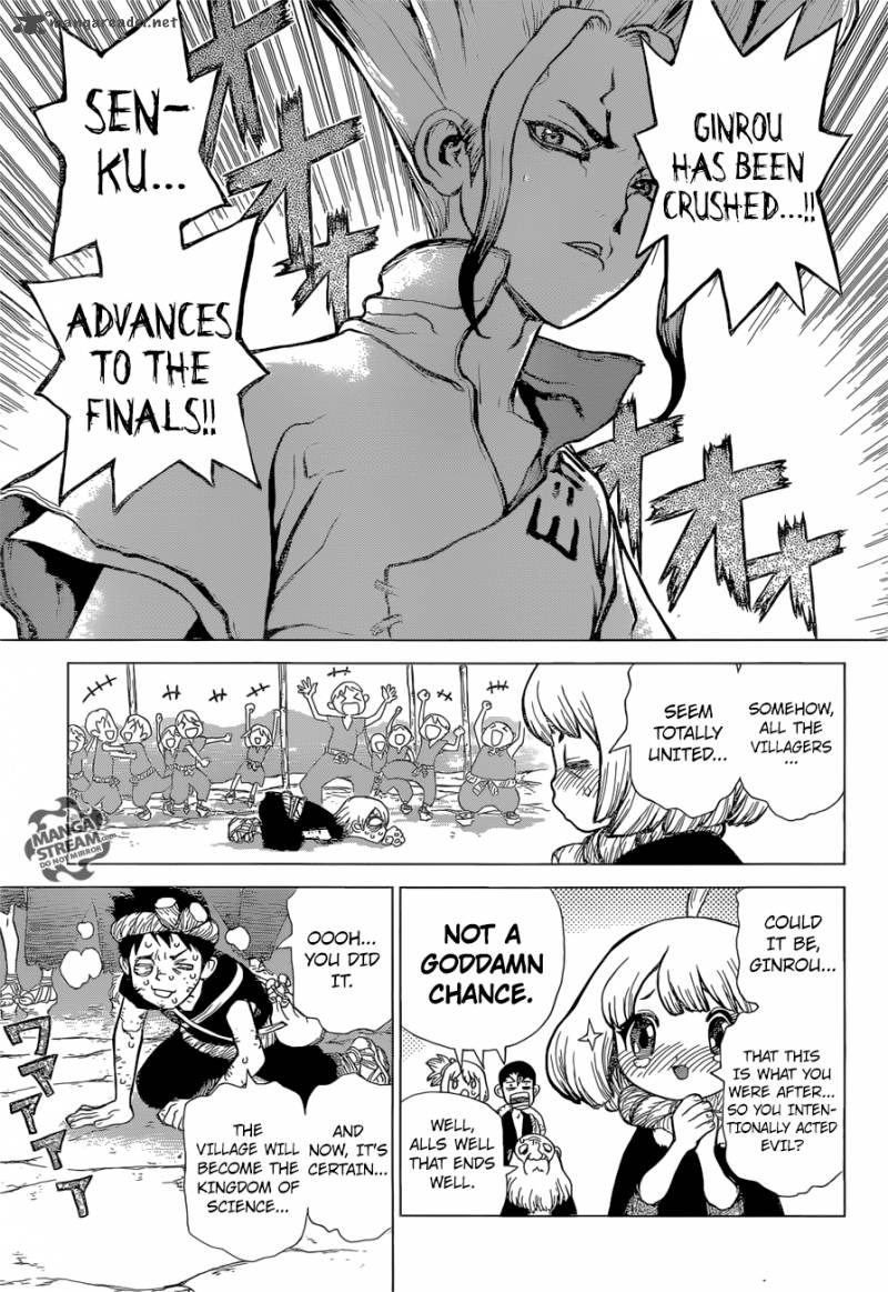 Dr. Stone Chapter 39 page 15 - Chapter 39: And the Winner is...