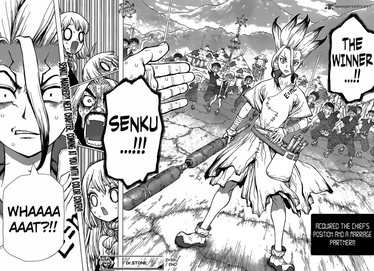 Dr. Stone Chapter 39 page 18 - Chapter 39: And the Winner is...