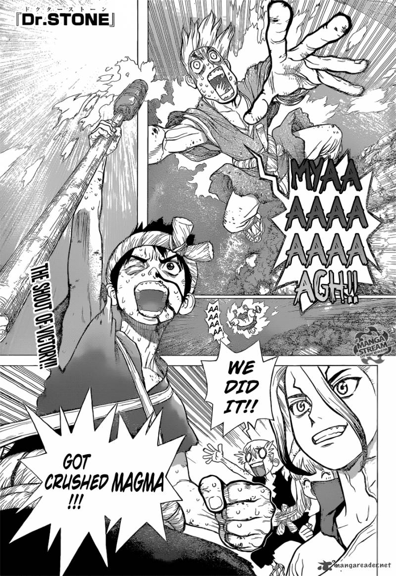 Dr. Stone Chapter 39 page 2 - Chapter 39: And the Winner is...