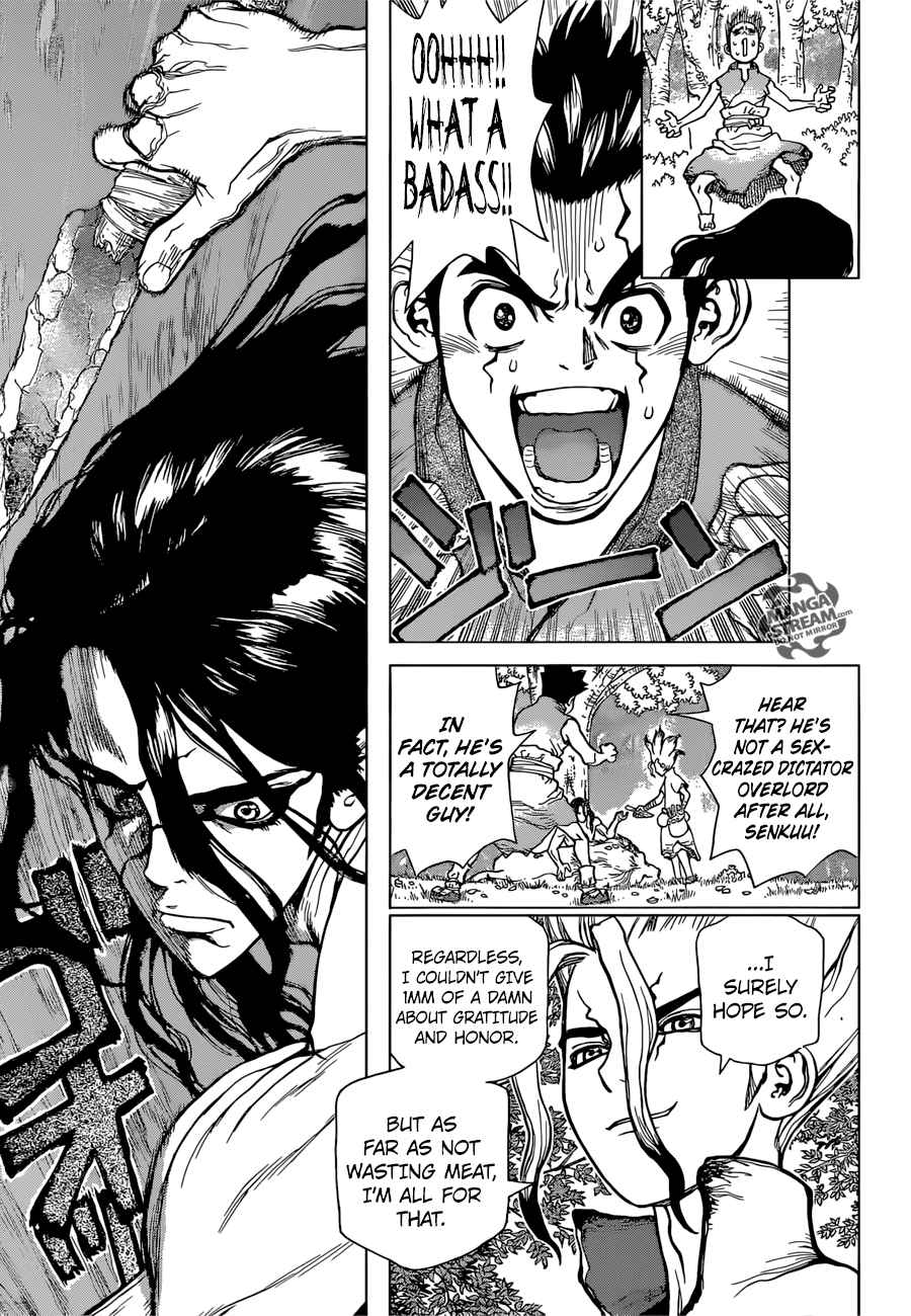 Dr. Stone Chapter 4 page 3 - Chapter 4: Pure White Seashells