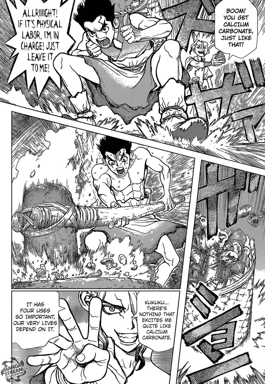 Dr. Stone Chapter 4 page 9 - Chapter 4: Pure White Seashells