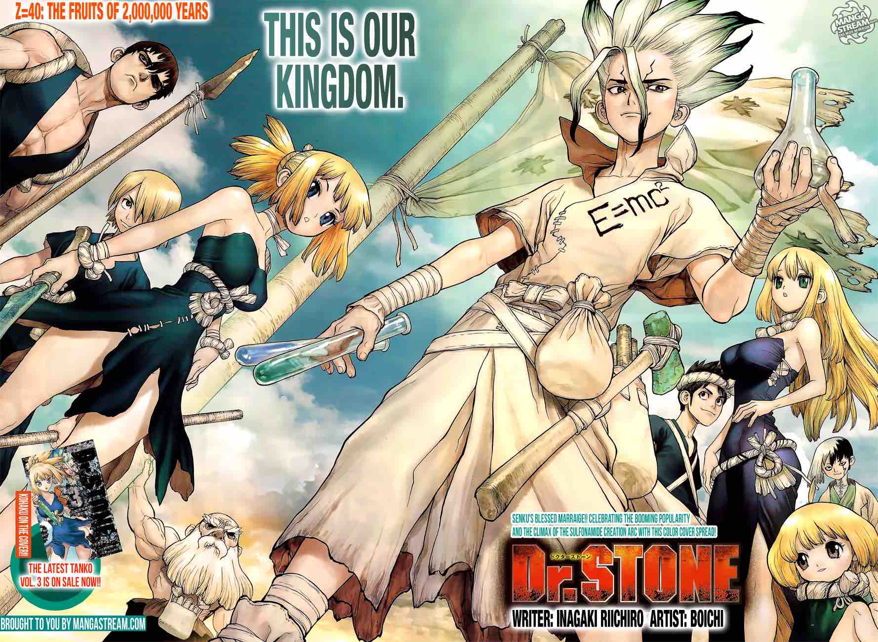Dr. Stone Chapter 40 page 2 - Chapter 40: Two Million Years in the Making