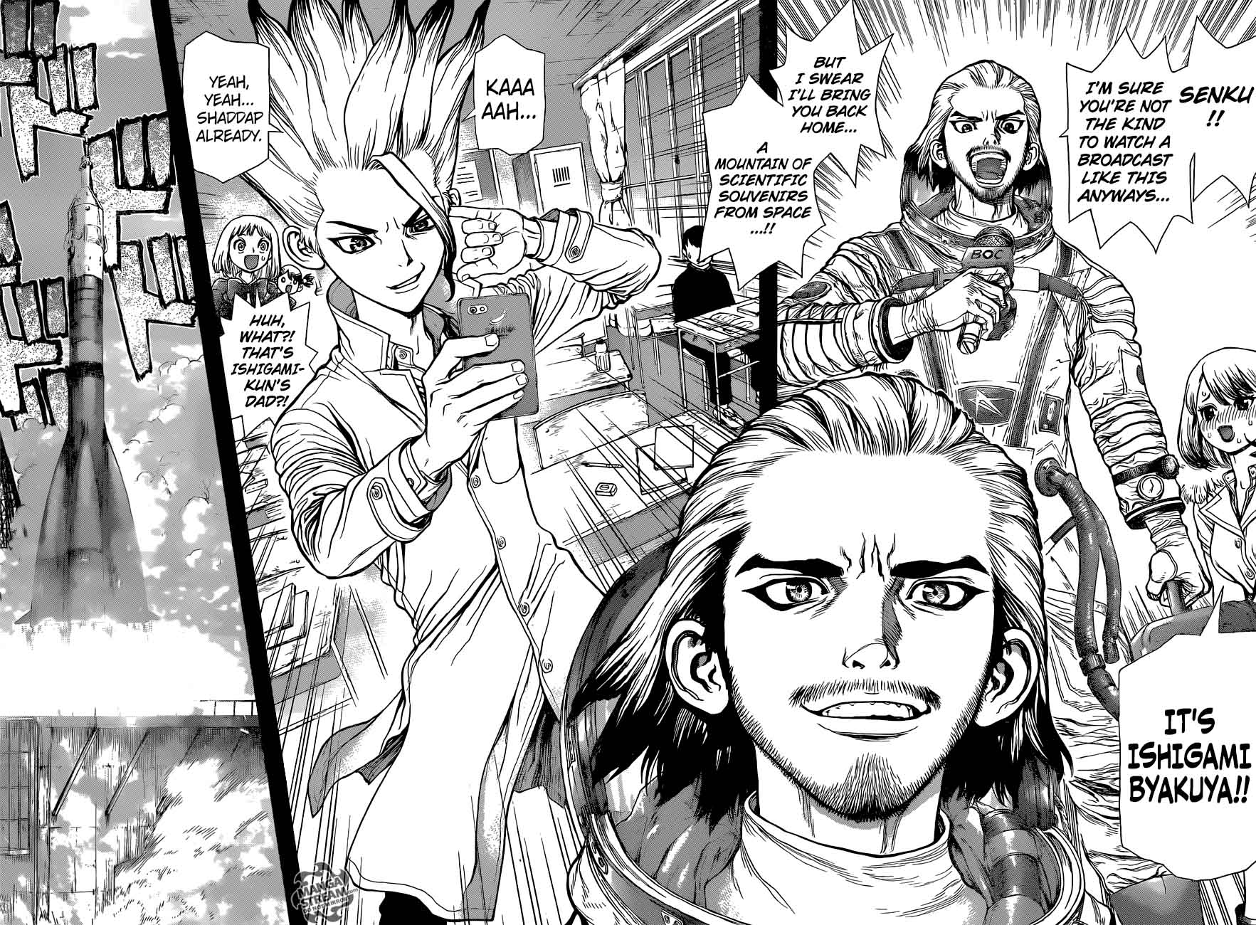 Dr. Stone Chapter 42 page 16 - Chapter 42: Tale for the Ages