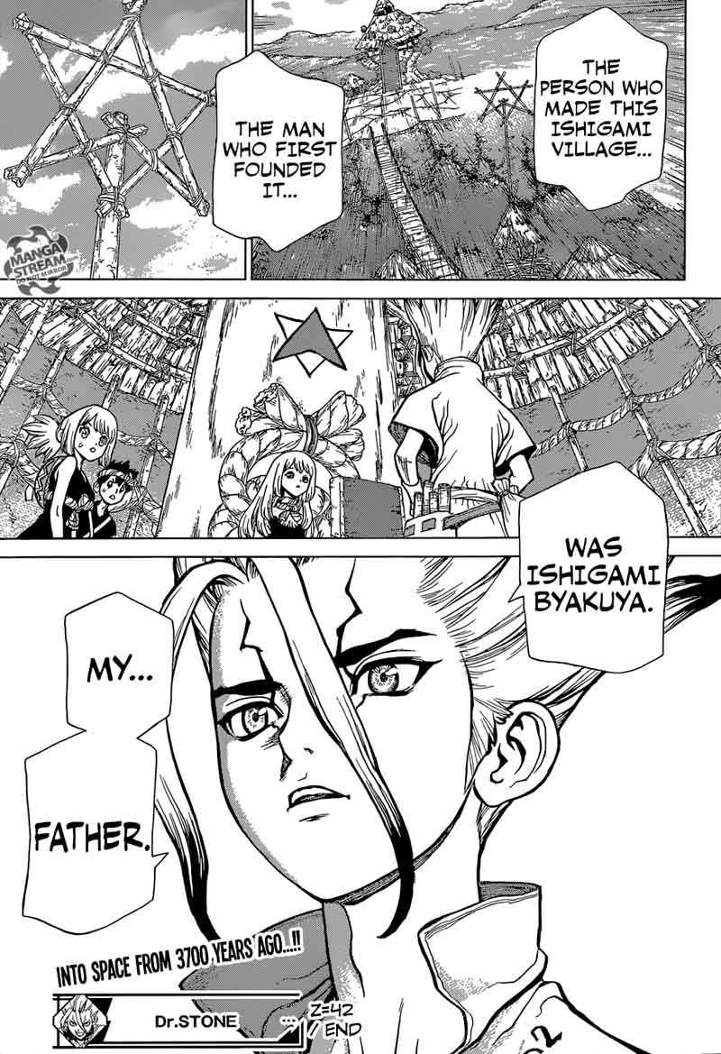 Dr. Stone Chapter 42 page 18 - Chapter 42: Tale for the Ages