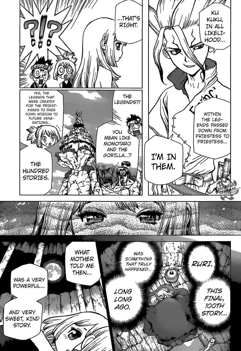Dr. Stone Chapter 42 page 3 - Chapter 42: Tale for the Ages