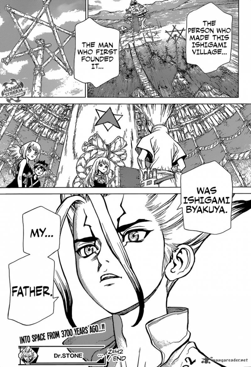 Dr. Stone Chapter 43 page 17 - Chapter 43: Humanity's Final Six