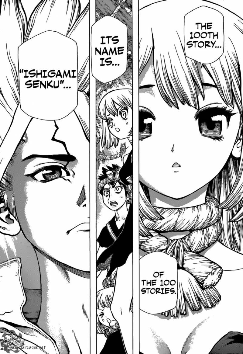 Dr. Stone Chapter 43 page 4 - Chapter 43: Humanity's Final Six