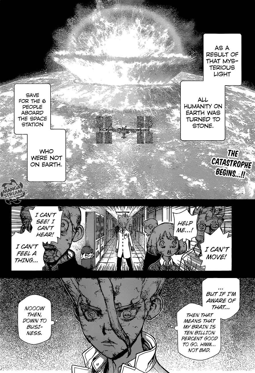 Dr. Stone Chapter 44 page 2 - Chapter 44: One Hundred Nights, One Thousand Skies