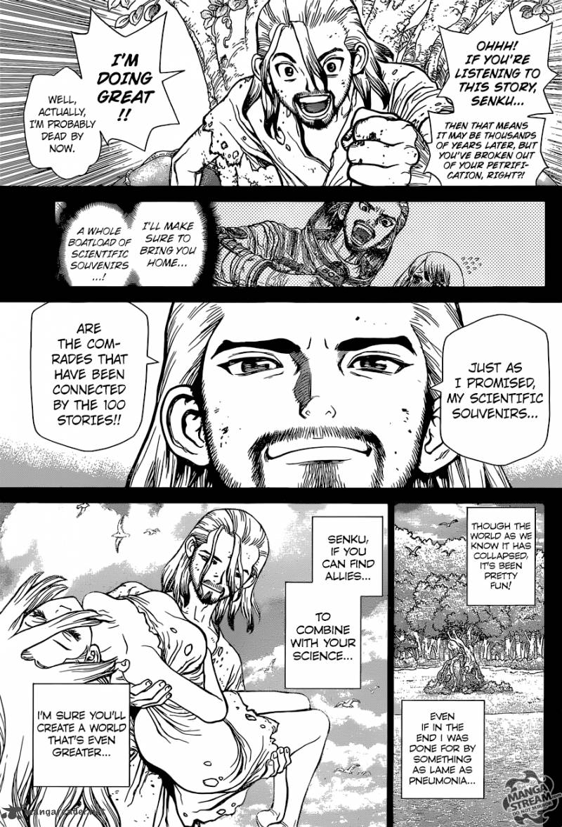 Dr. Stone Chapter 45 page 11 - Chapter 45: Epilogue of Part 1 (End of Part 1)