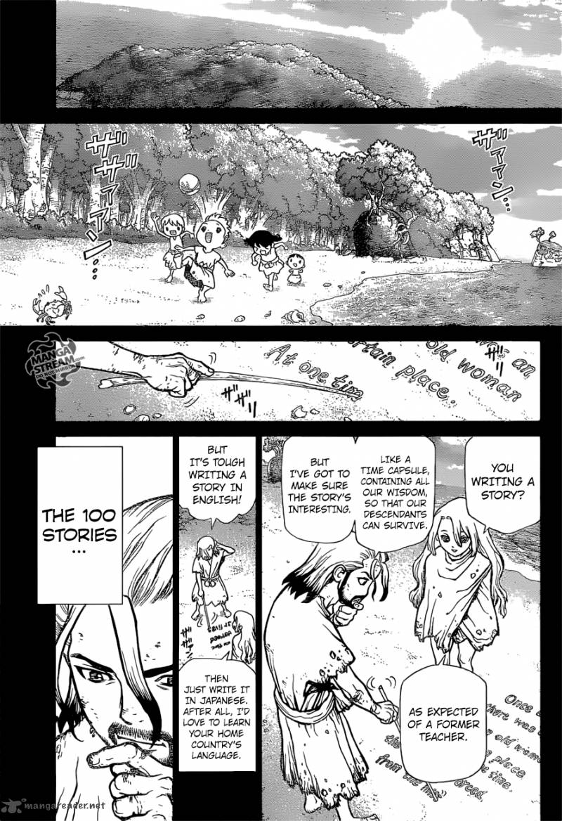 Dr. Stone Chapter 45 page 9 - Chapter 45: Epilogue of Part 1 (End of Part 1)
