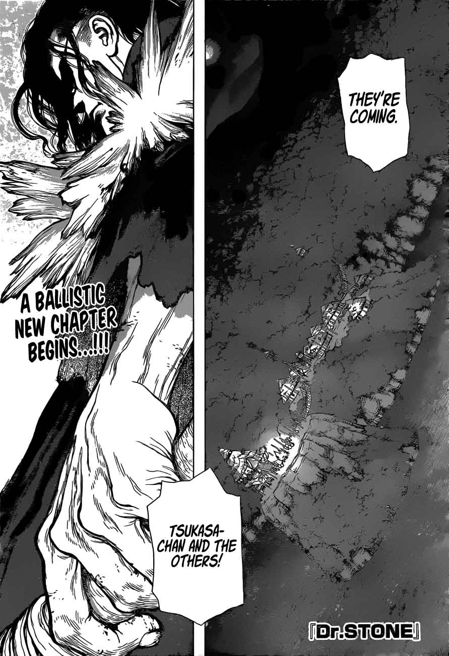 Dr. Stone Chapter 46 page 1 - Chapter 46: Stone Wars