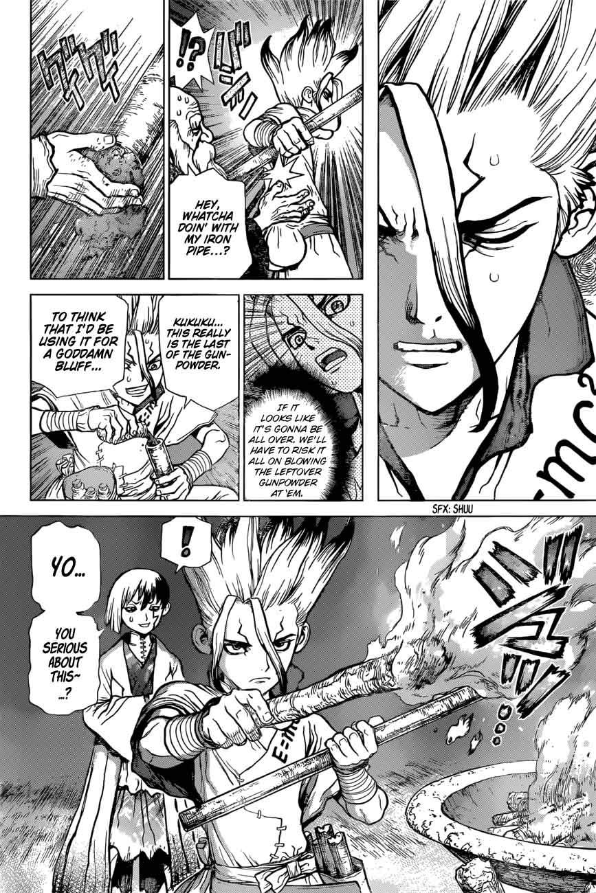 Dr. Stone Chapter 46 page 13 - Chapter 46: Stone Wars