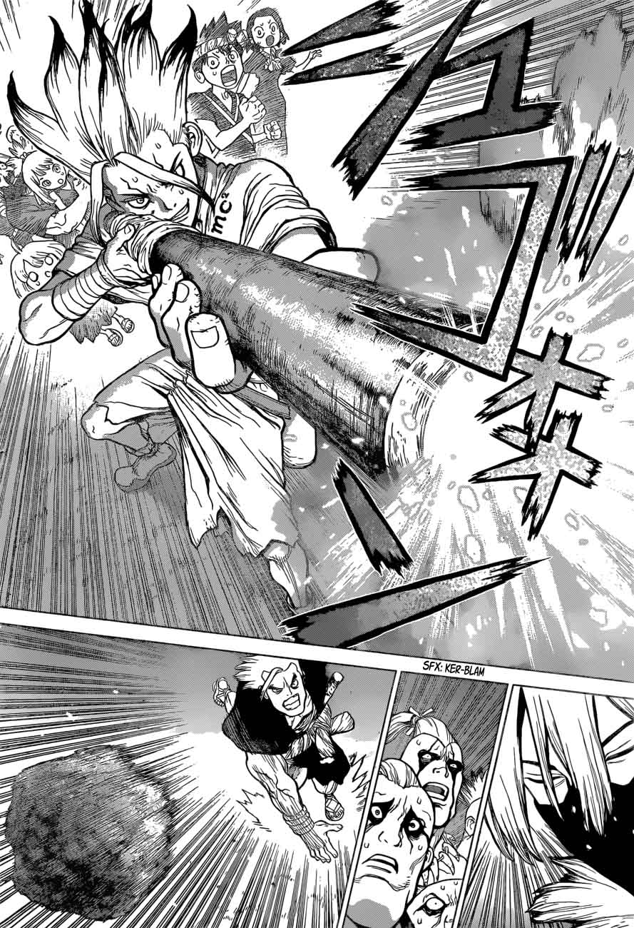 Dr. Stone Chapter 46 page 15 - Chapter 46: Stone Wars