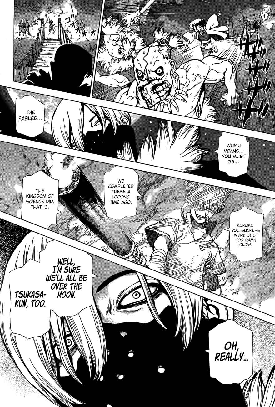 Dr. Stone Chapter 46 page 17 - Chapter 46: Stone Wars