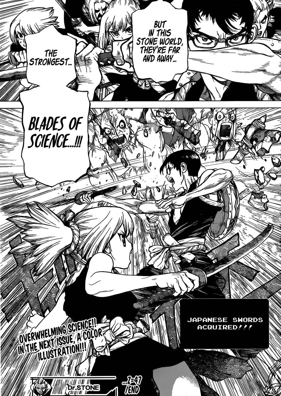 Dr. Stone Chapter 47 page 17 - Chapter 47: Science Vs. Power