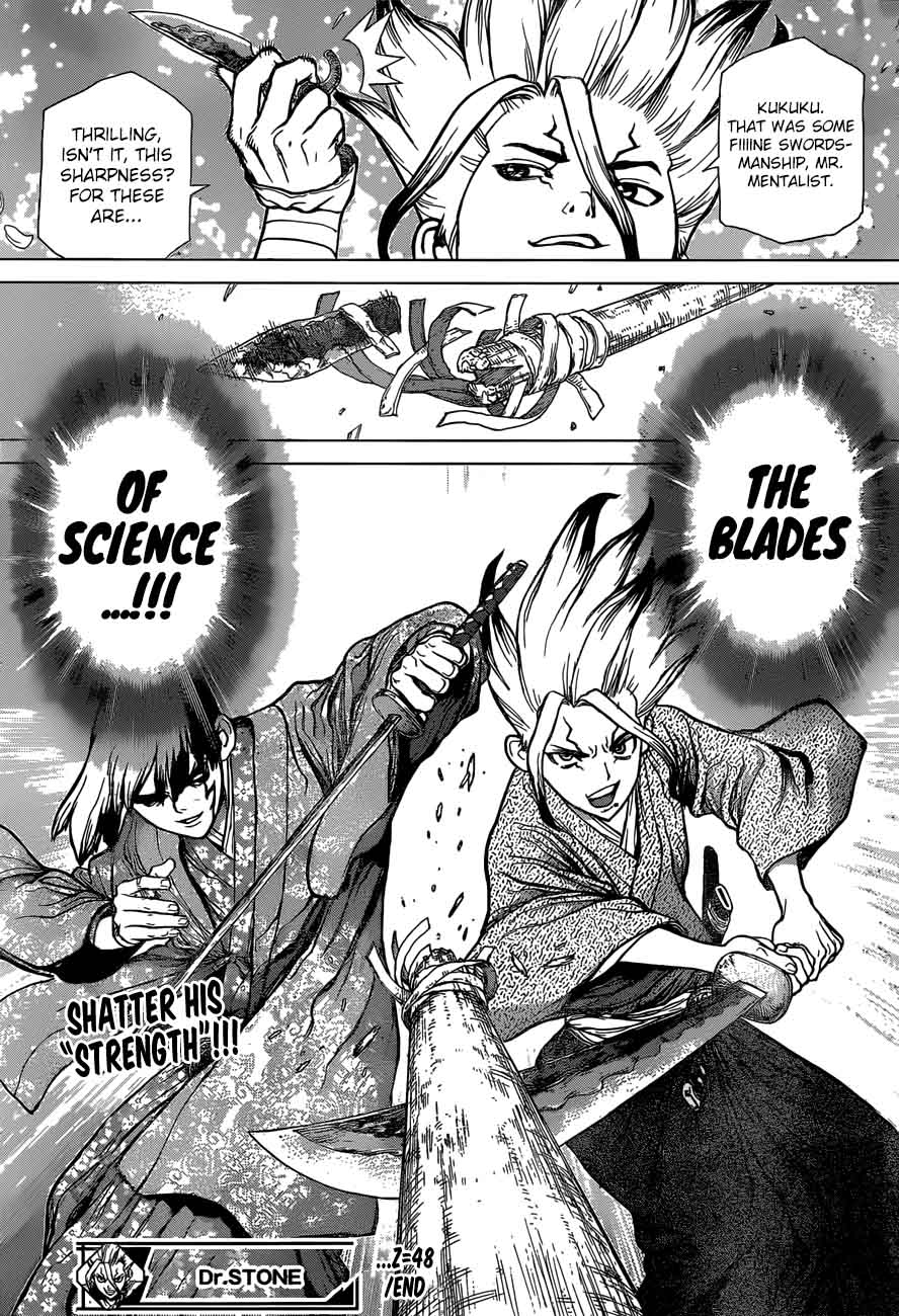 Dr. Stone Chapter 48 page 19 - Chapter 48: Blade of Science