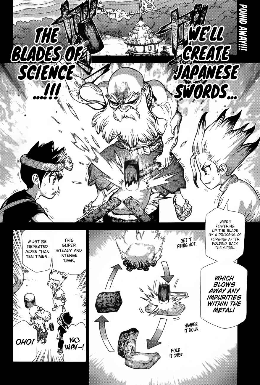 Dr. Stone Chapter 48 page 2 - Chapter 48: Blade of Science