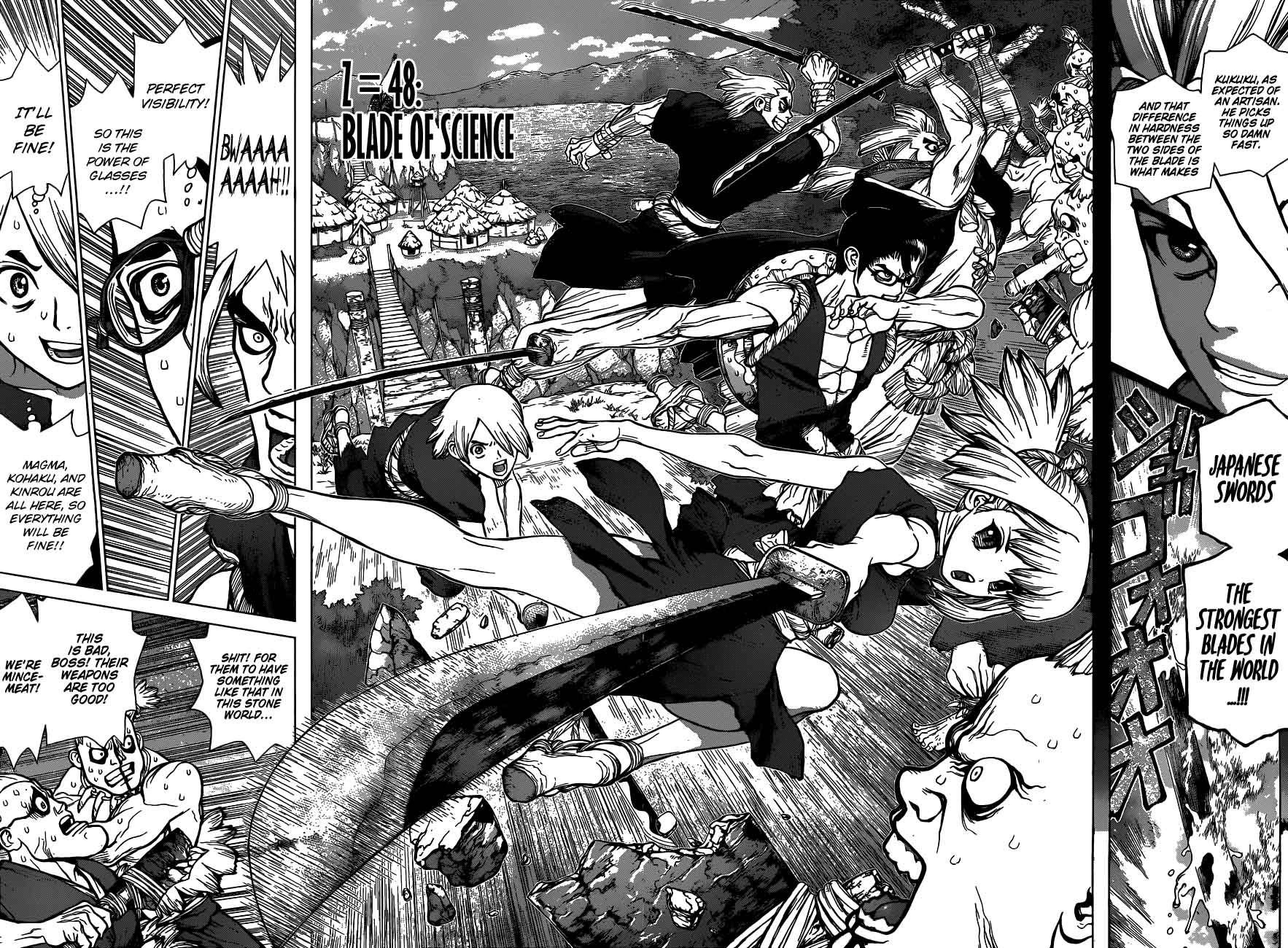 Dr. Stone Chapter 48 page 4 - Chapter 48: Blade of Science