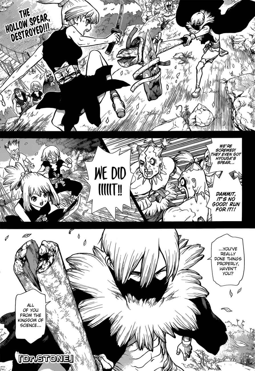 Dr. Stone Chapter 49 page 1 - Chapter 49: To the Present