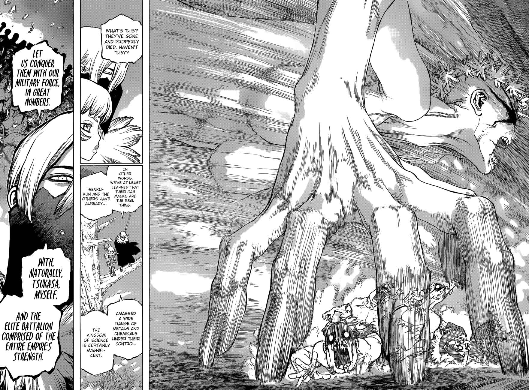 Dr. Stone Chapter 49 page 15 - Chapter 49: To the Present