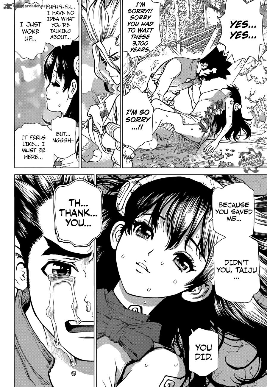 Dr. Stone Chapter 5 page 16 - Chapter 5: Yuzuriha