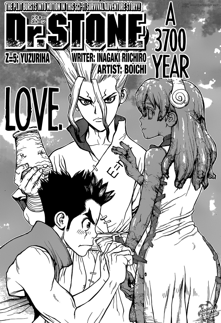 Dr. Stone Chapter 5 page 3 - Chapter 5: Yuzuriha