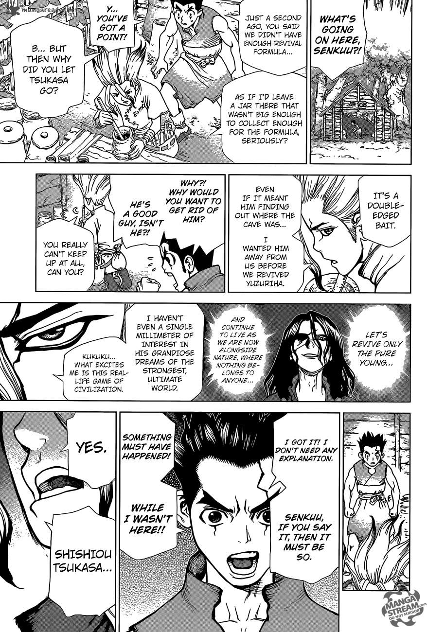 Dr. Stone Chapter 5 page 9 - Chapter 5: Yuzuriha