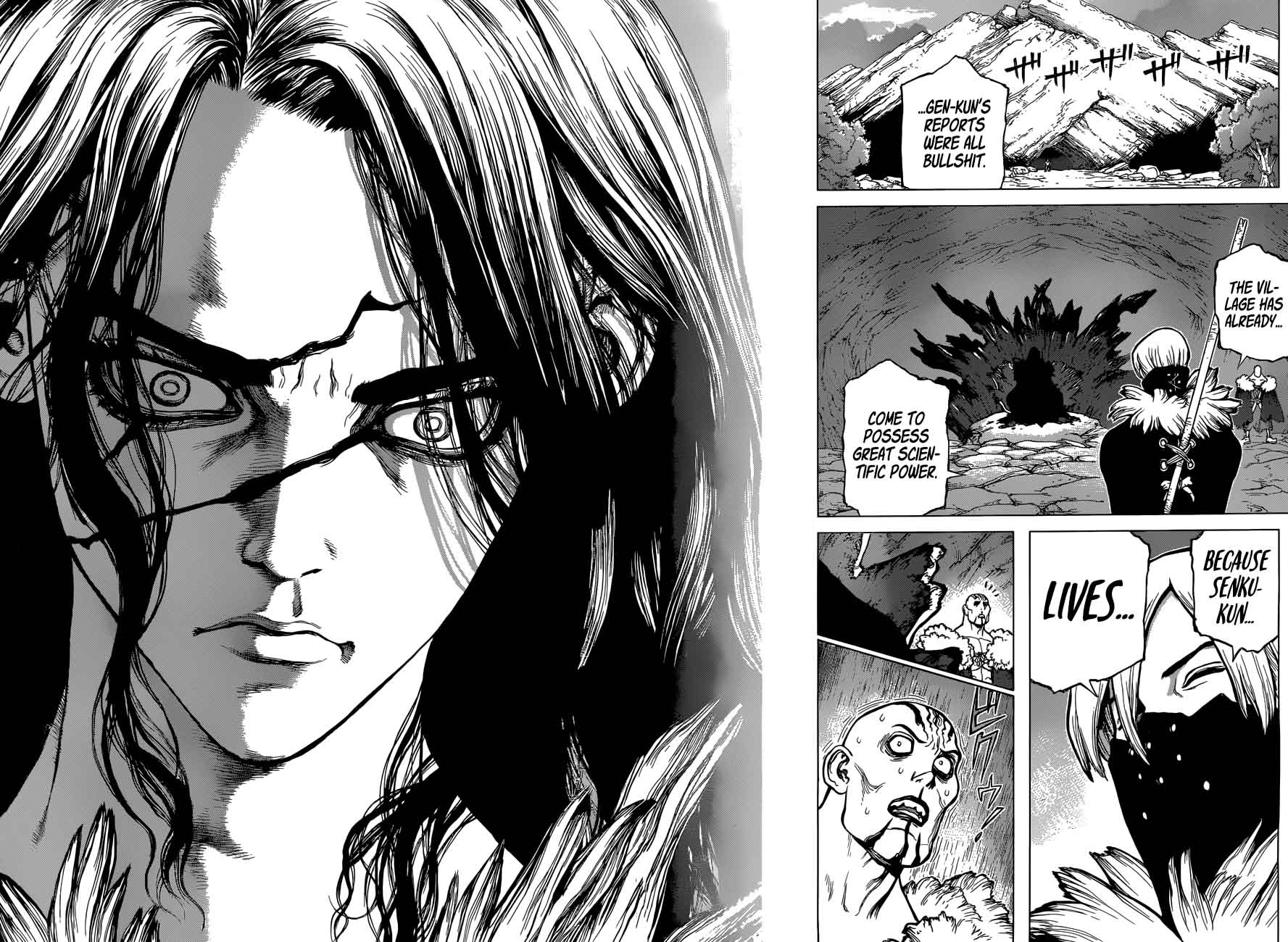 Dr. Stone Chapter 50 page 8 - Chapter 50: Humanity's Greatest Weapon