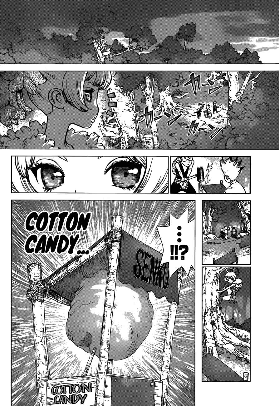 Dr. Stone Chapter 51 page 15 - Chapter 51: Sweets for the Stone World