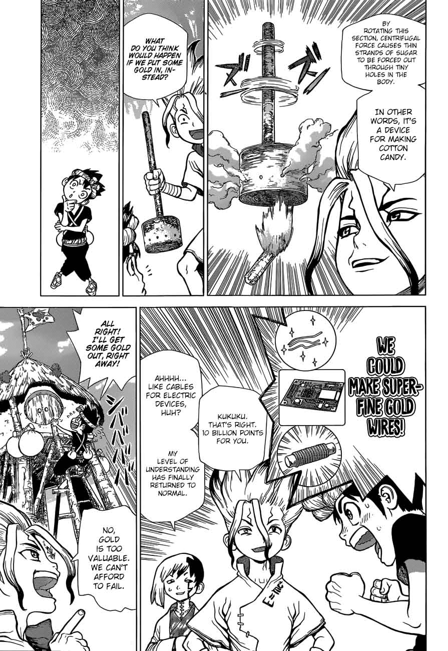 Dr. Stone Chapter 51 page 7 - Chapter 51: Sweets for the Stone World