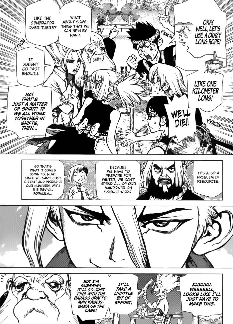 Dr. Stone Chapter 52 page 9 - Chapter 52: Age of Energy