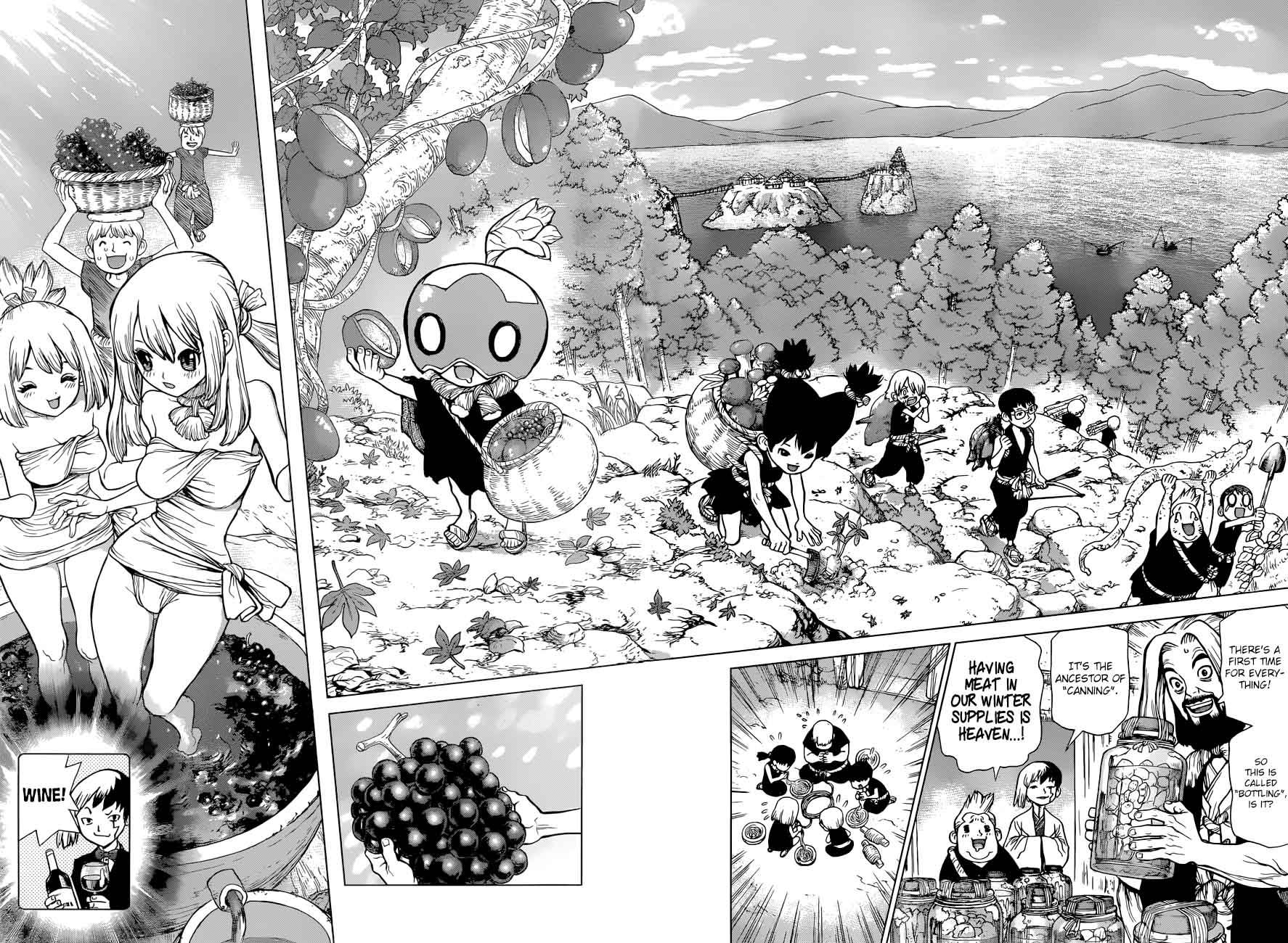 Dr. Stone Chapter 53 page 10 - Chapter 53: Hard Knocks Crafting Club
