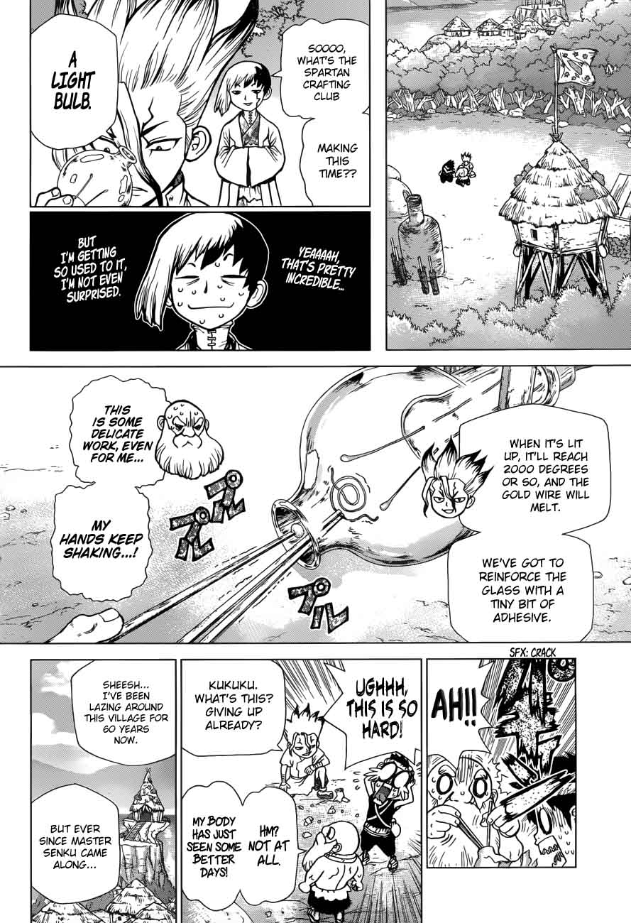 Dr. Stone Chapter 53 page 11 - Chapter 53: Hard Knocks Crafting Club