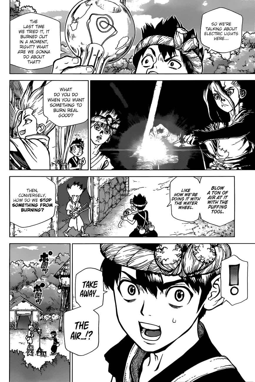 Dr. Stone Chapter 53 page 13 - Chapter 53: Hard Knocks Crafting Club