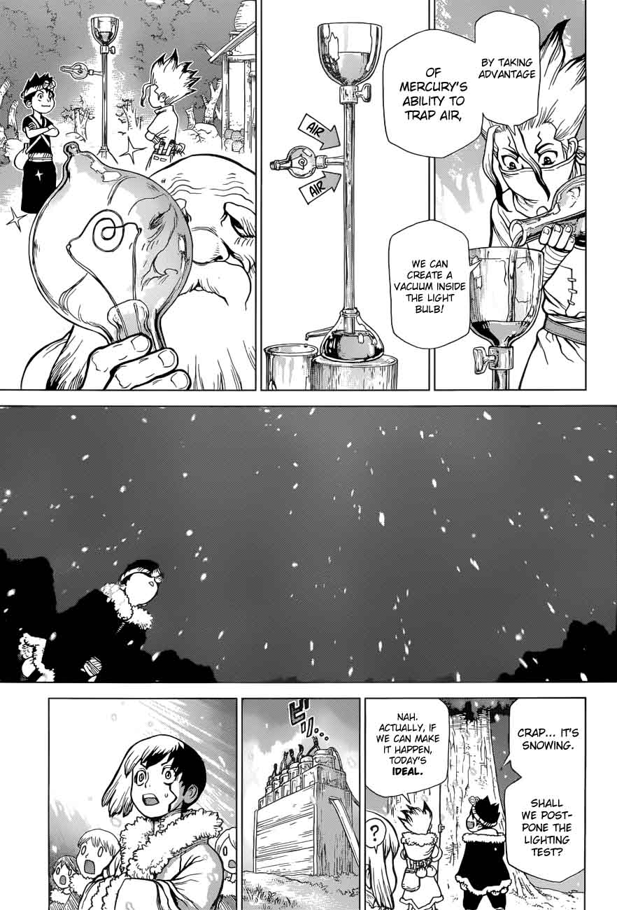 Dr. Stone Chapter 53 page 14 - Chapter 53: Hard Knocks Crafting Club