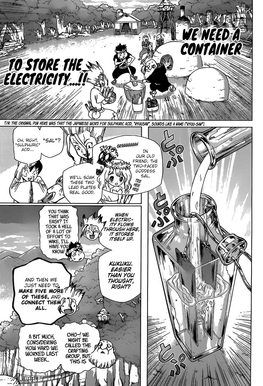 Dr. Stone Chapter 53 page 3 - Chapter 53: Hard Knocks Crafting Club