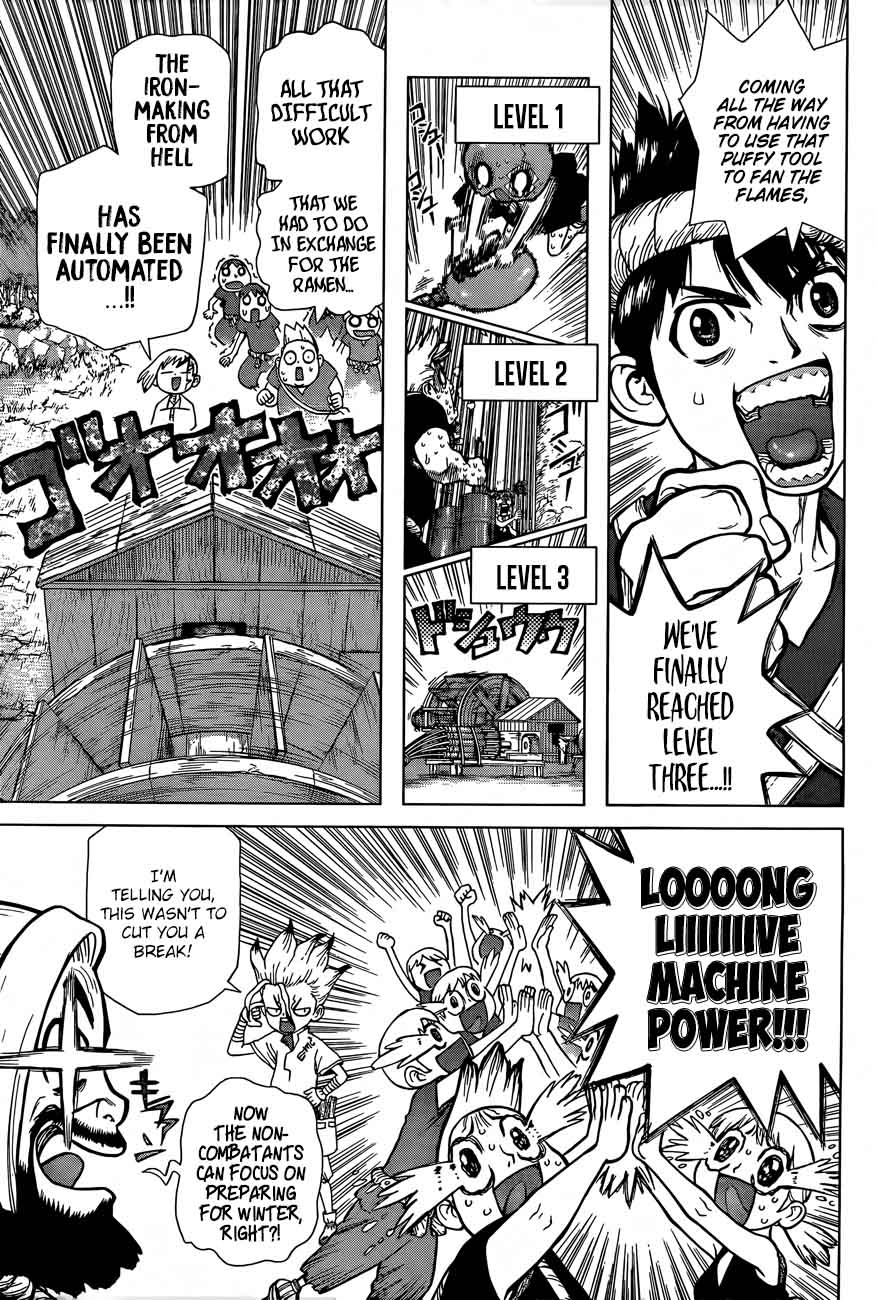 Dr. Stone Chapter 53 page 9 - Chapter 53: Hard Knocks Crafting Club