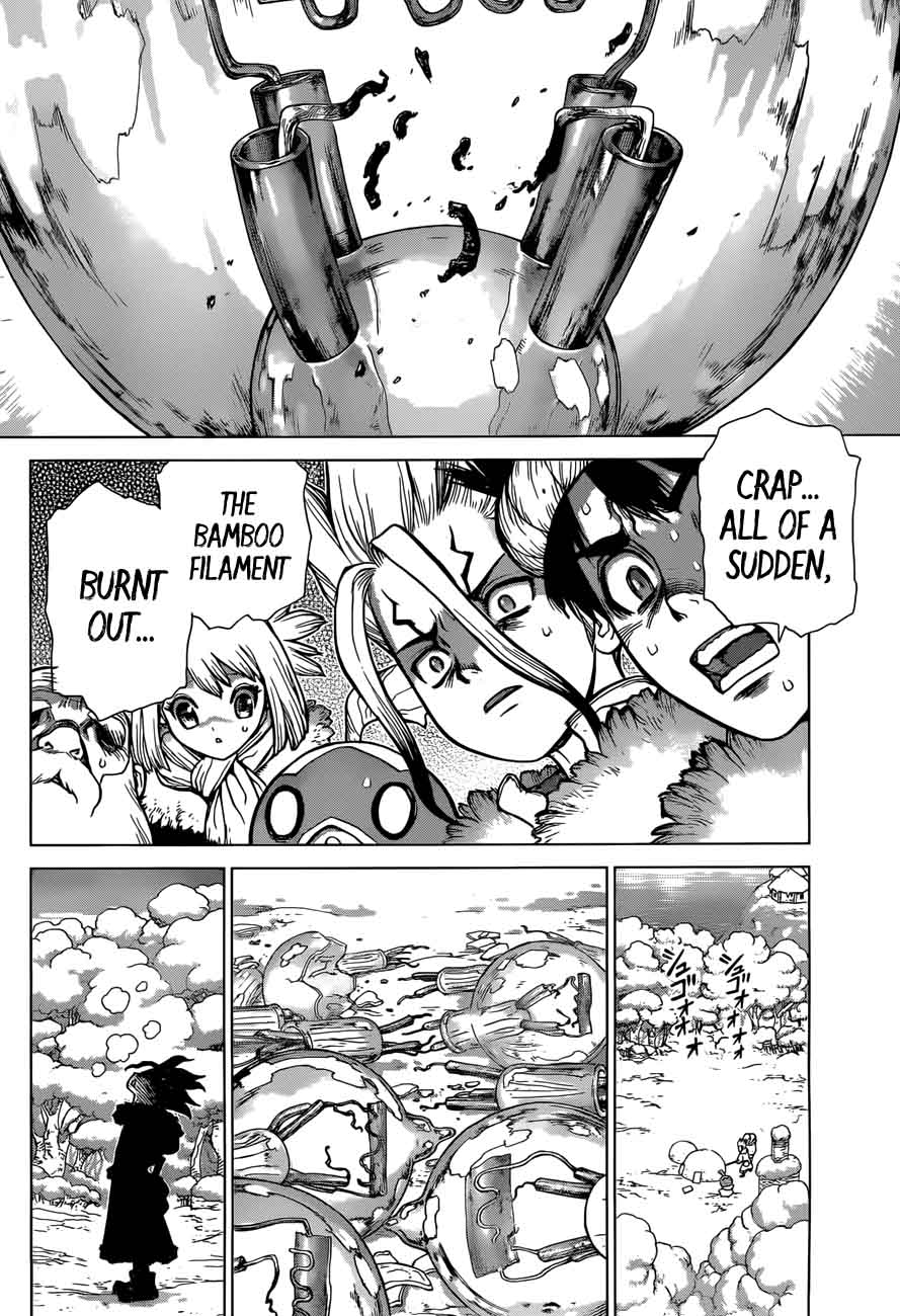 Dr. Stone Chapter 54 page 10 - Chapter 54: Flickering Blue Jewel