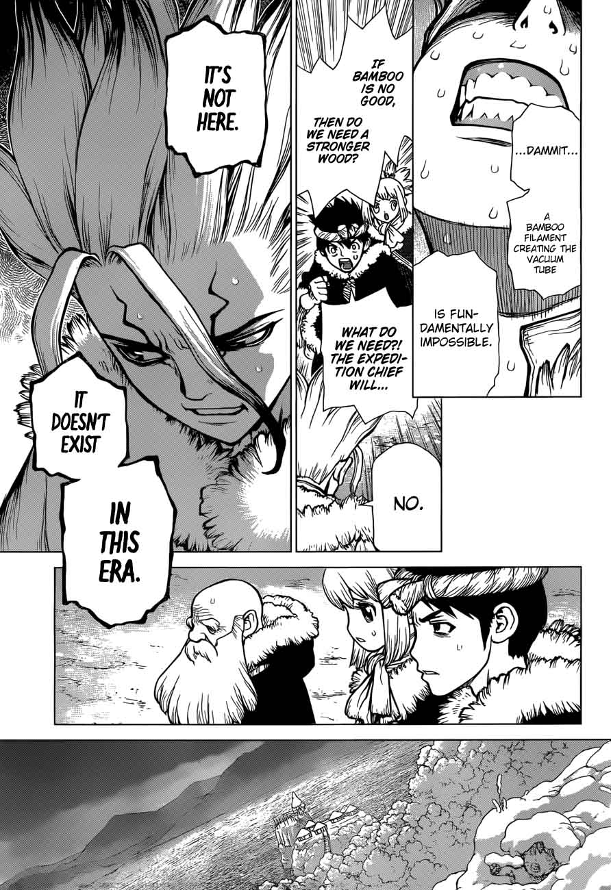 Dr. Stone Chapter 54 page 11 - Chapter 54: Flickering Blue Jewel