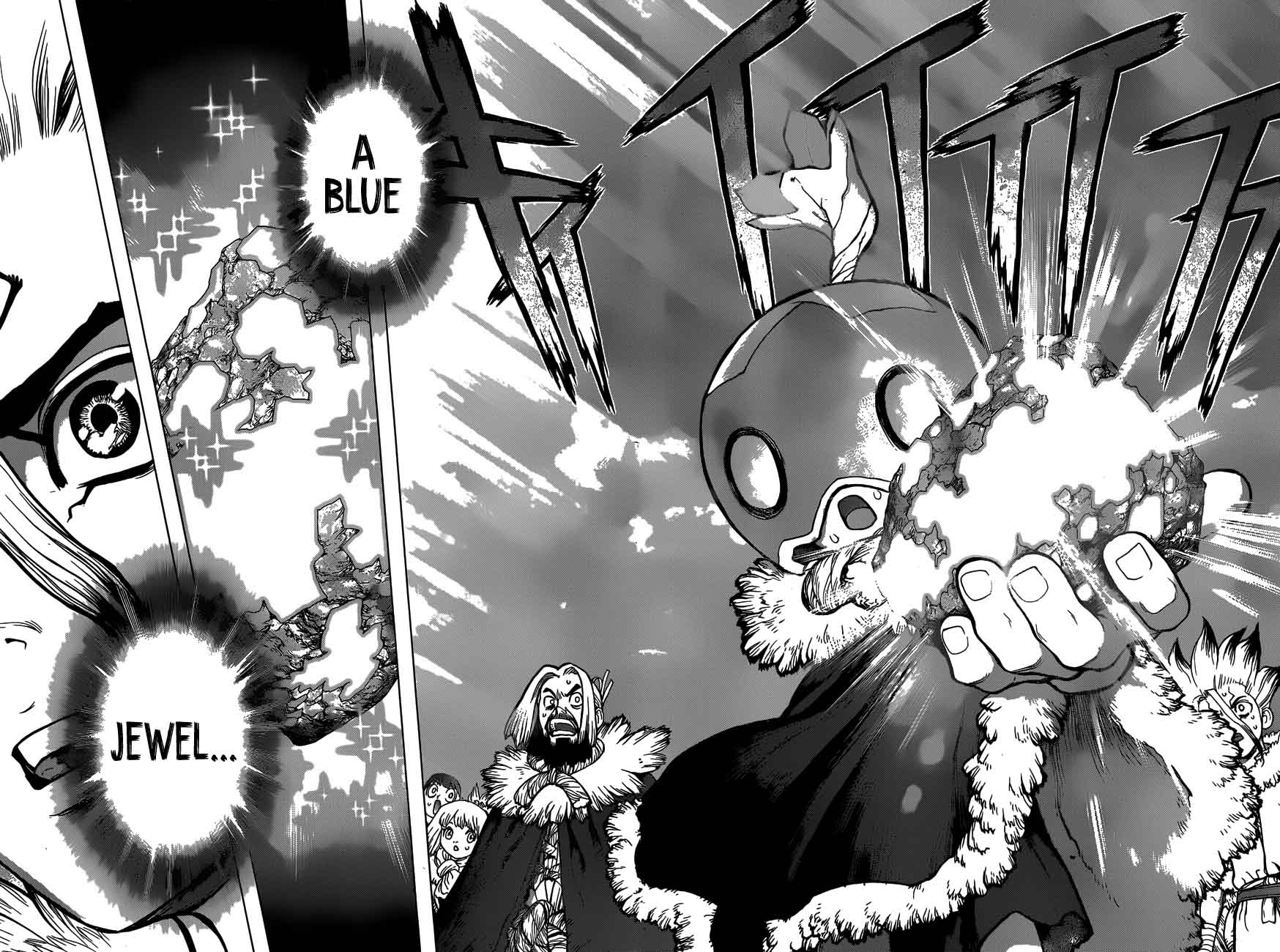 Dr. Stone Chapter 54 page 16 - Chapter 54: Flickering Blue Jewel
