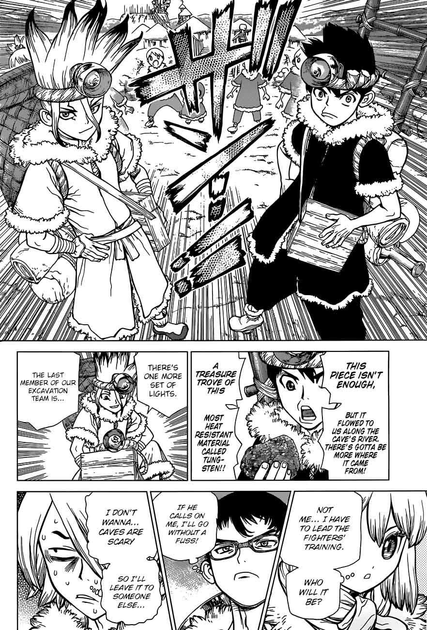 Dr. Stone Chapter 54 page 19 - Chapter 54: Flickering Blue Jewel
