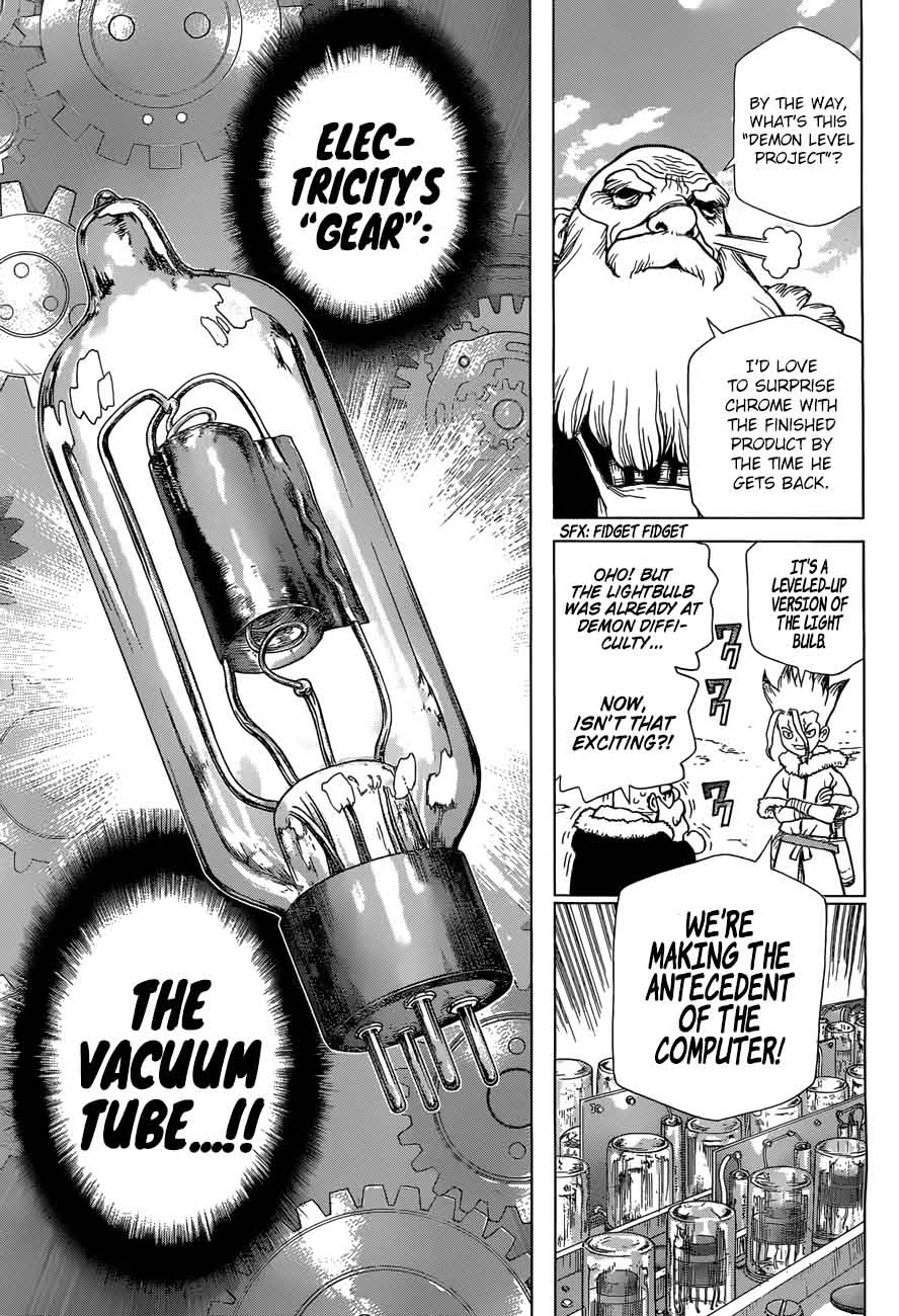 Dr. Stone Chapter 54 page 5 - Chapter 54: Flickering Blue Jewel