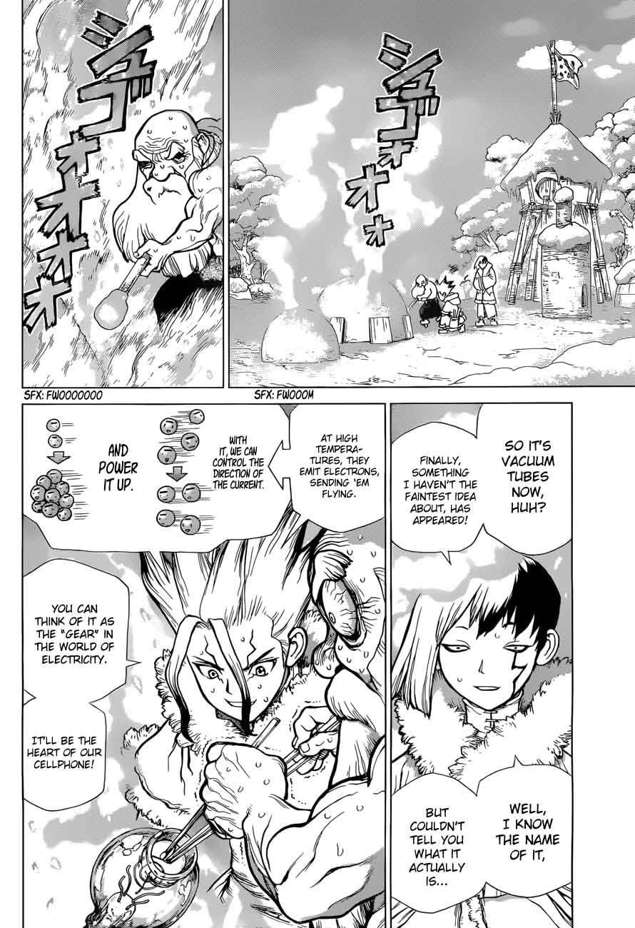 Dr. Stone Chapter 54 page 6 - Chapter 54: Flickering Blue Jewel