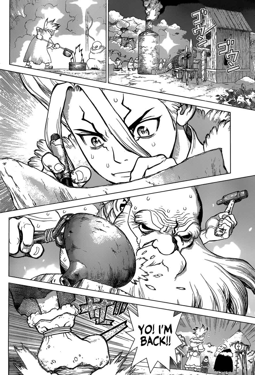 Dr. Stone Chapter 54 page 8 - Chapter 54: Flickering Blue Jewel