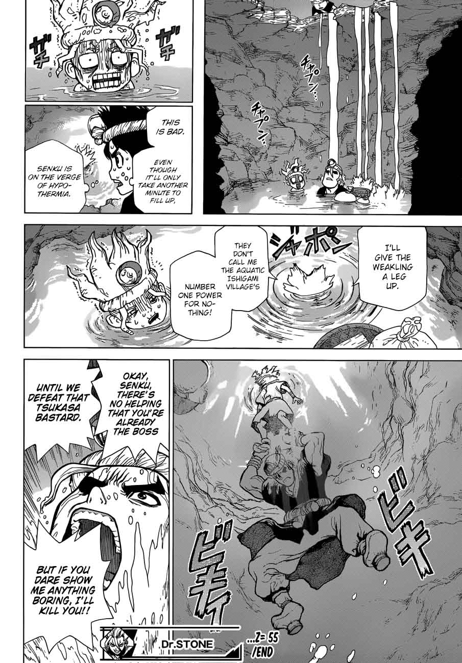Dr. Stone Chapter 55 page 17 - Chapter 55: Treasure Dungeon
