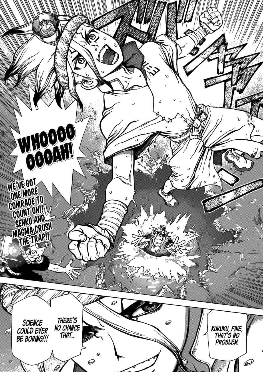 Dr. Stone Chapter 55 page 18 - Chapter 55: Treasure Dungeon